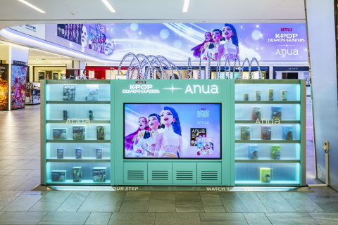 Anua Opens Special Pop-Up Store with K-Pop Demon Hunters at Shinsegae Duty Free